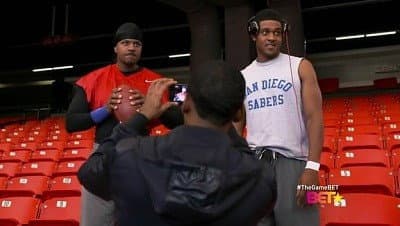 Still from The Tricks Episode