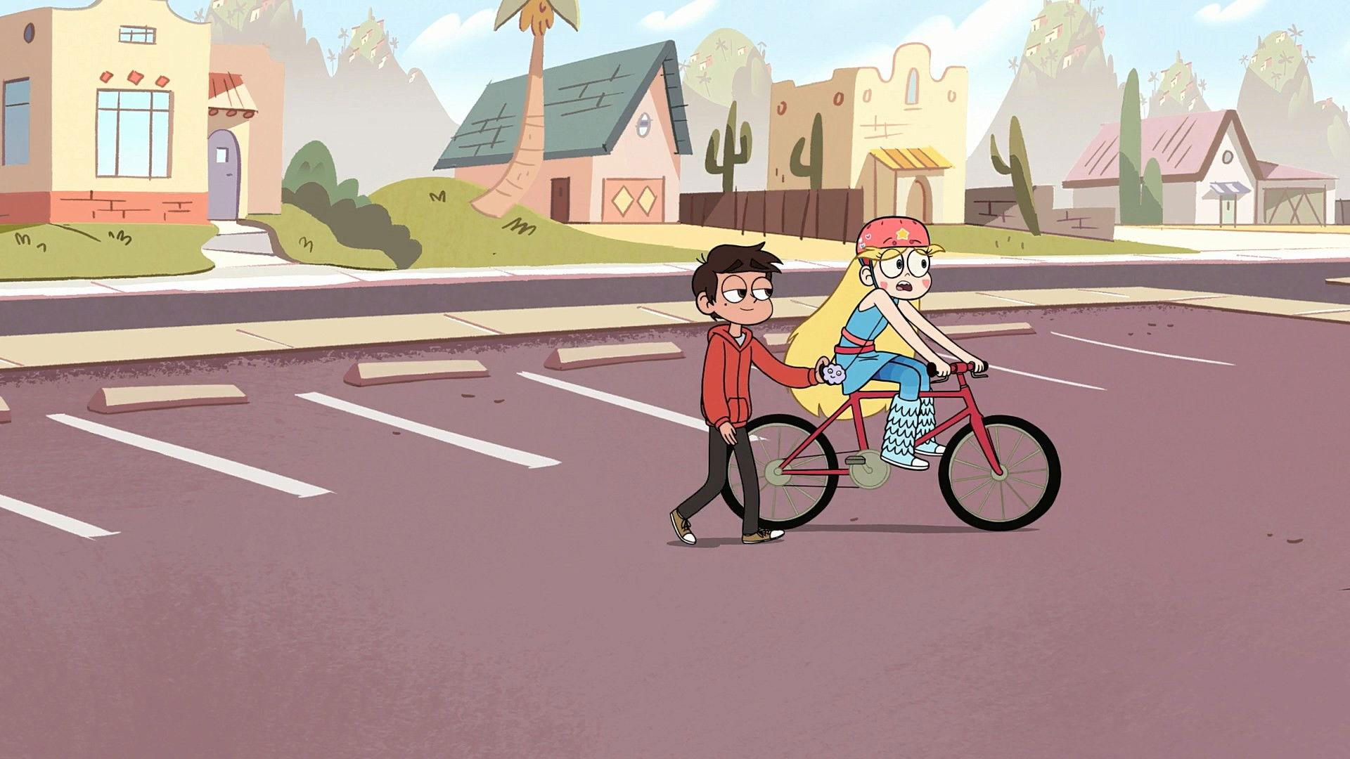 Still from Star on Wheels
