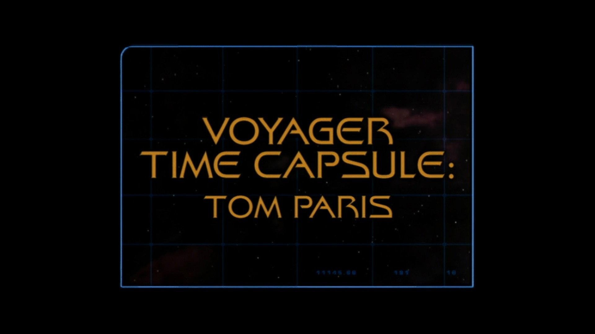 Still from Voyager Time Capsule: Tom Paris (Season 5)