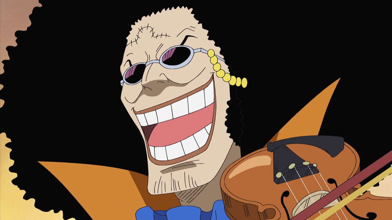 Still from Brook's Past! A Sad Farewell with His Cheerful Comrade!