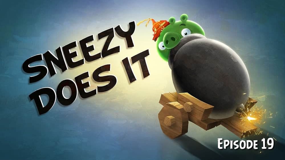 Still from Sneezy Does It