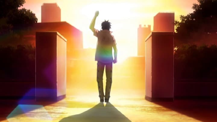 Still from The Law of Training Under Onimon