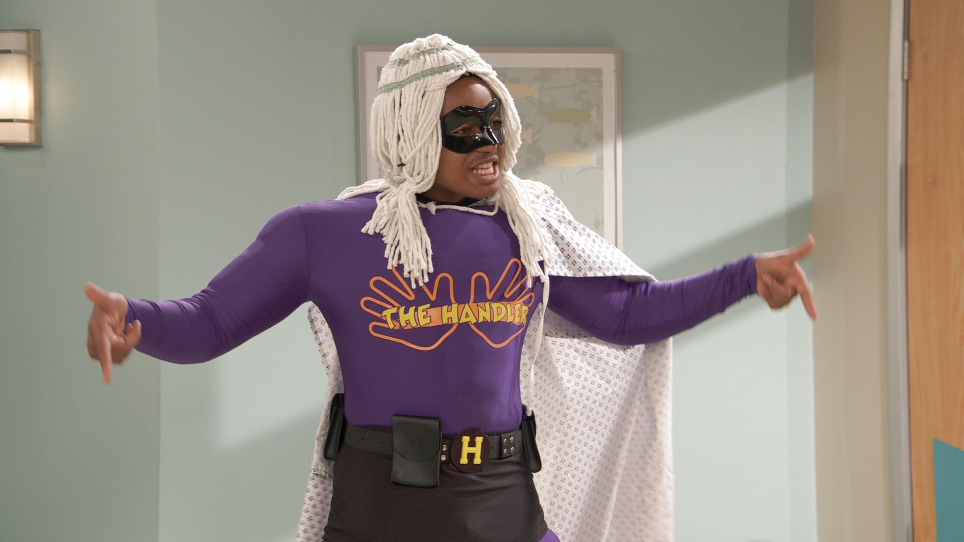 Still from Ain't That a Sidekick in the Head