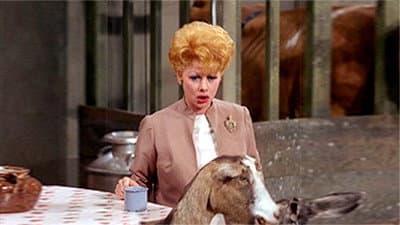 Still from Lucy Discovers Wayne Newton