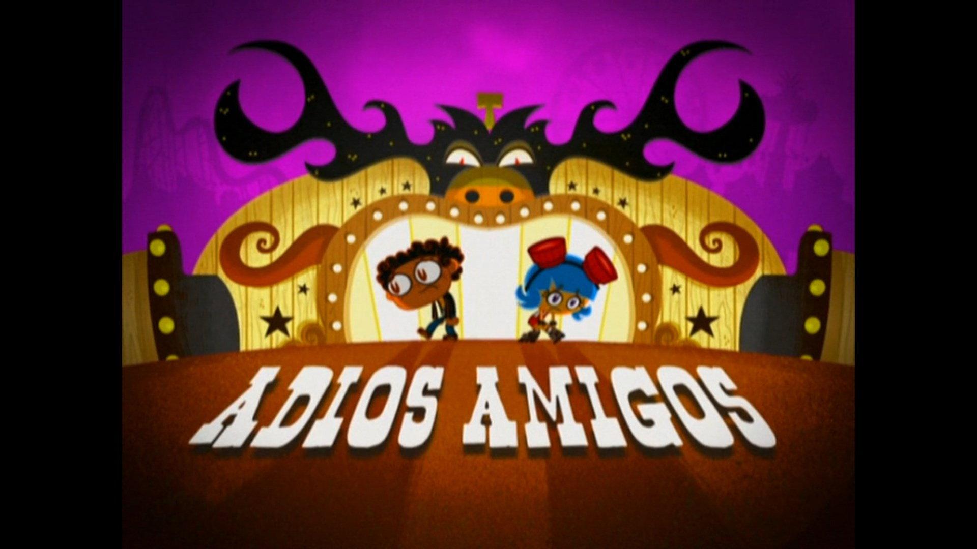 Still from Adios Amigos