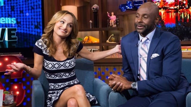 Still from Giada De Laurentiis & Jerry Rice