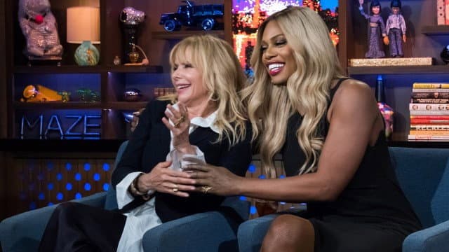 Still from Rosanna Arquette and Laverne Cox