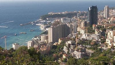 Still from Targeting Americans, Billionaire on the Bus, Monaco