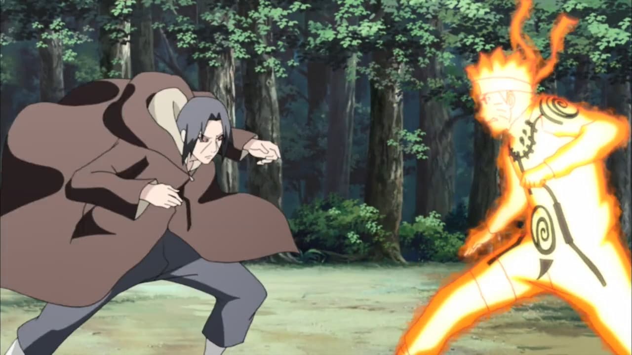 Still from Contact! Naruto vs. Itachi