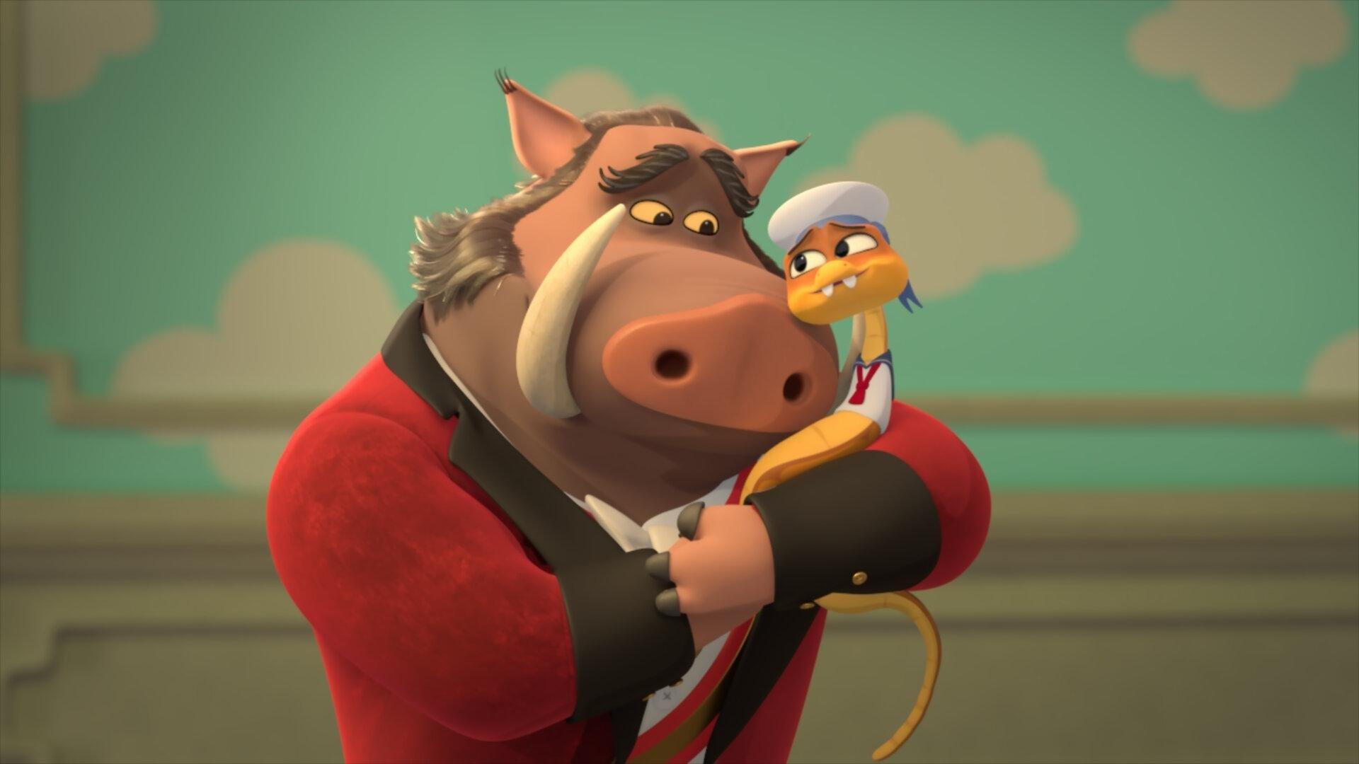 Still from It's a Hard Heist Life