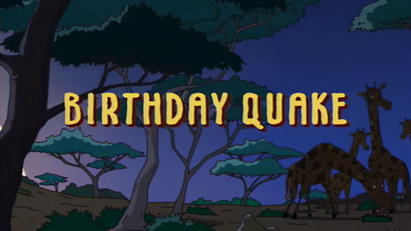 Still from Birthday Quake