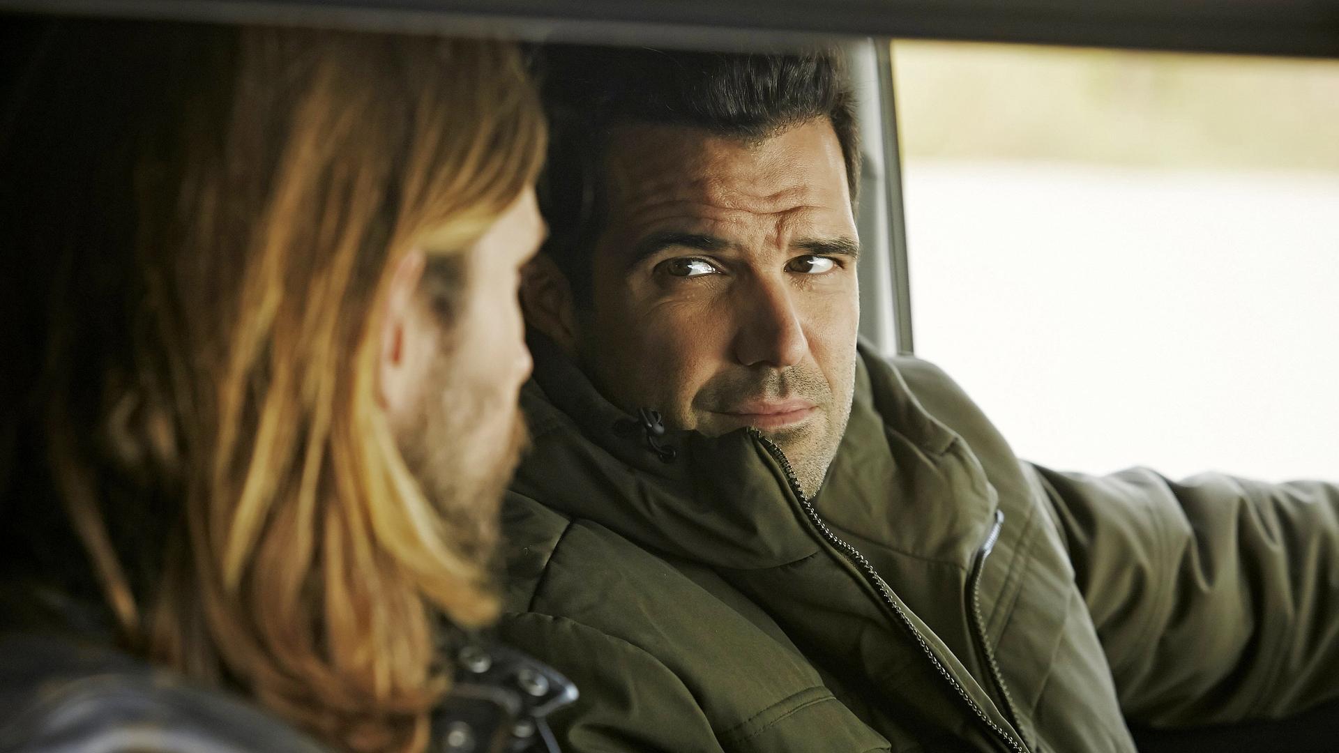 Still from On the Brink