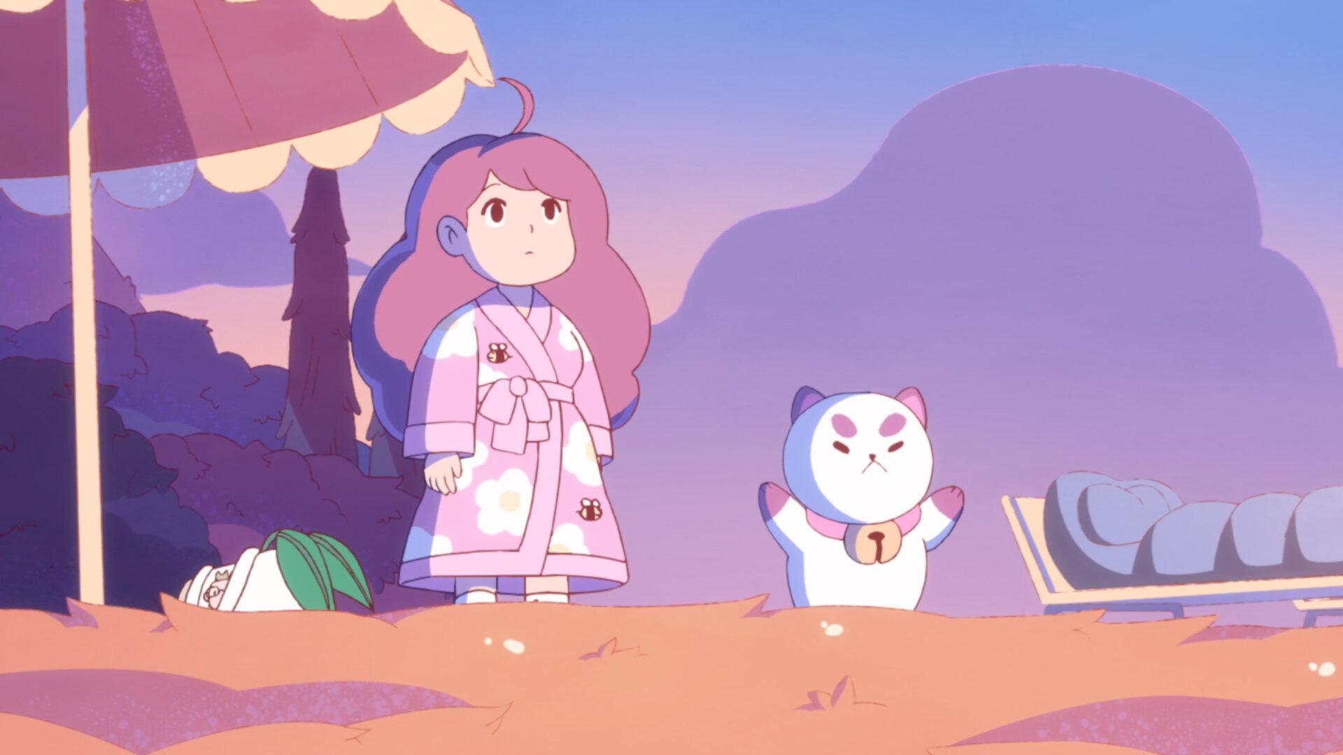 Still from Snow and Violets