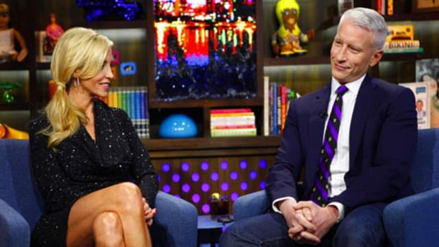 Still from Camille Grammer & Anderson Cooper