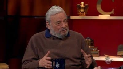 Still from David Boies, Stephen Sondheim