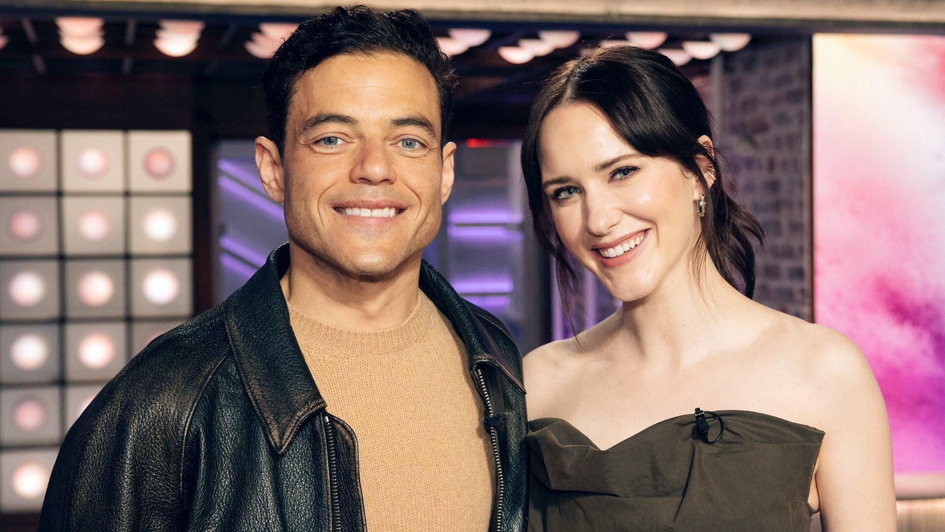 Still from Rami Malek, Rachel Brosnahan, Geri Halliwell-Horner, Future Kings