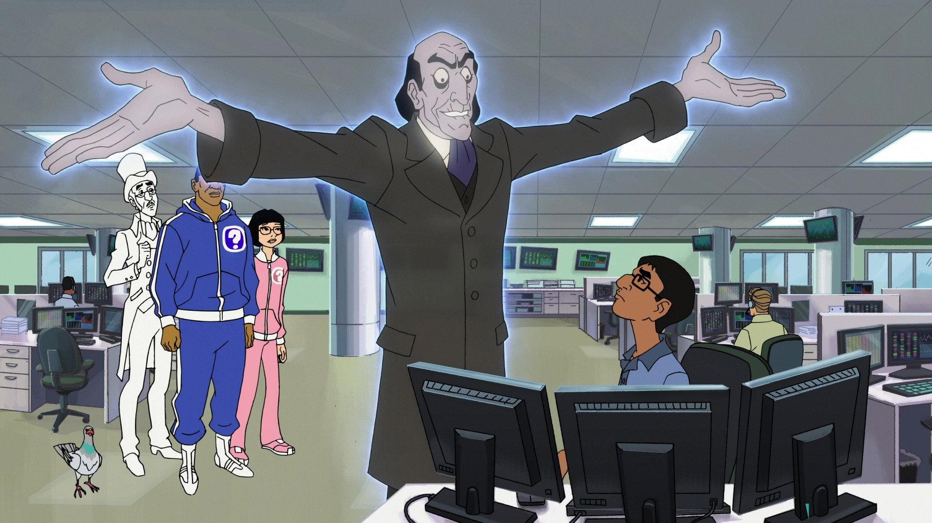 Still from Mystery on Wall Street