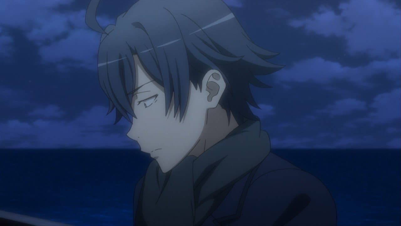 Still from Even Still, Hachiman Hikigaya is…