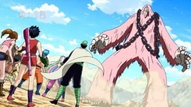 Still from The Strongest Helper! Clash, Coco vs. GT Robo!