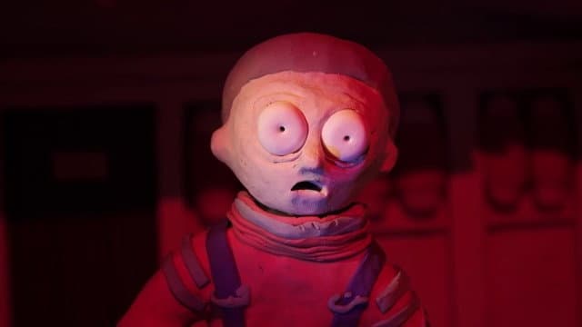 Still from Rick and Morty The Non-Canonical Adventures: 2001: A Space Odyssey