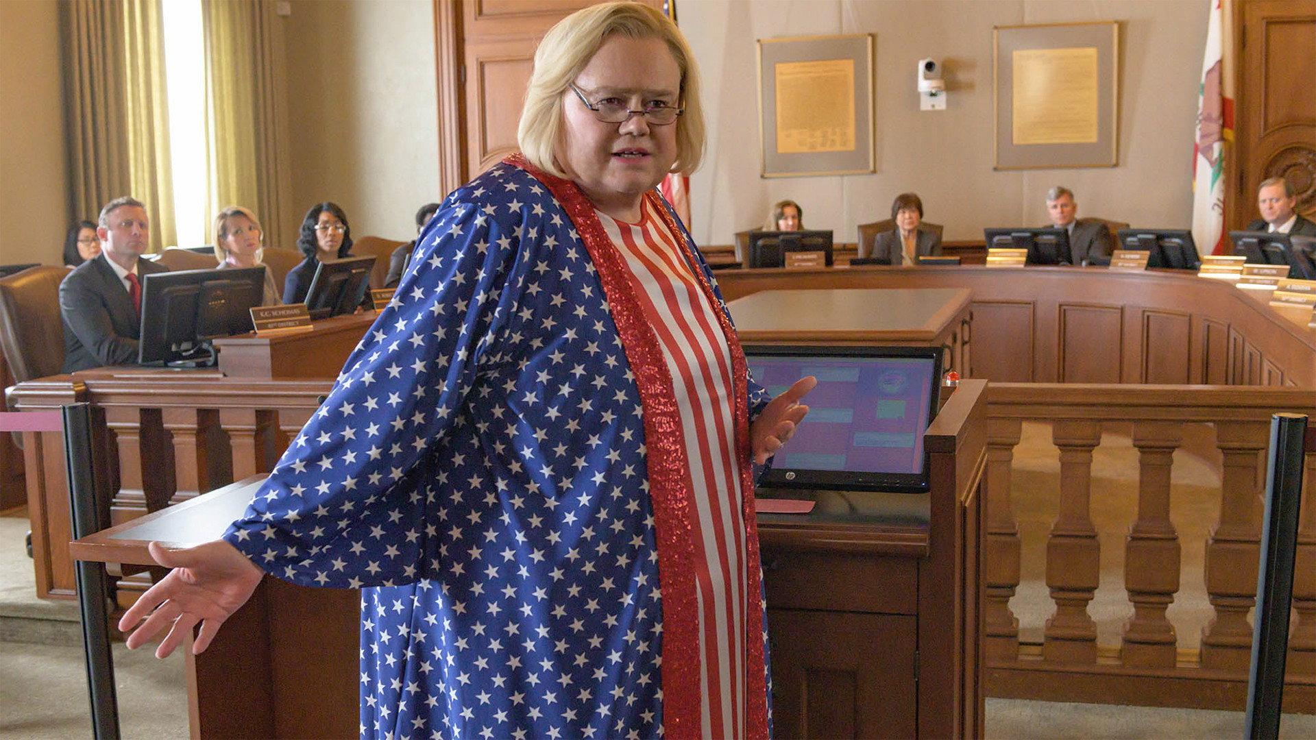 Still from Mrs. Baskets Goes to Sacramento