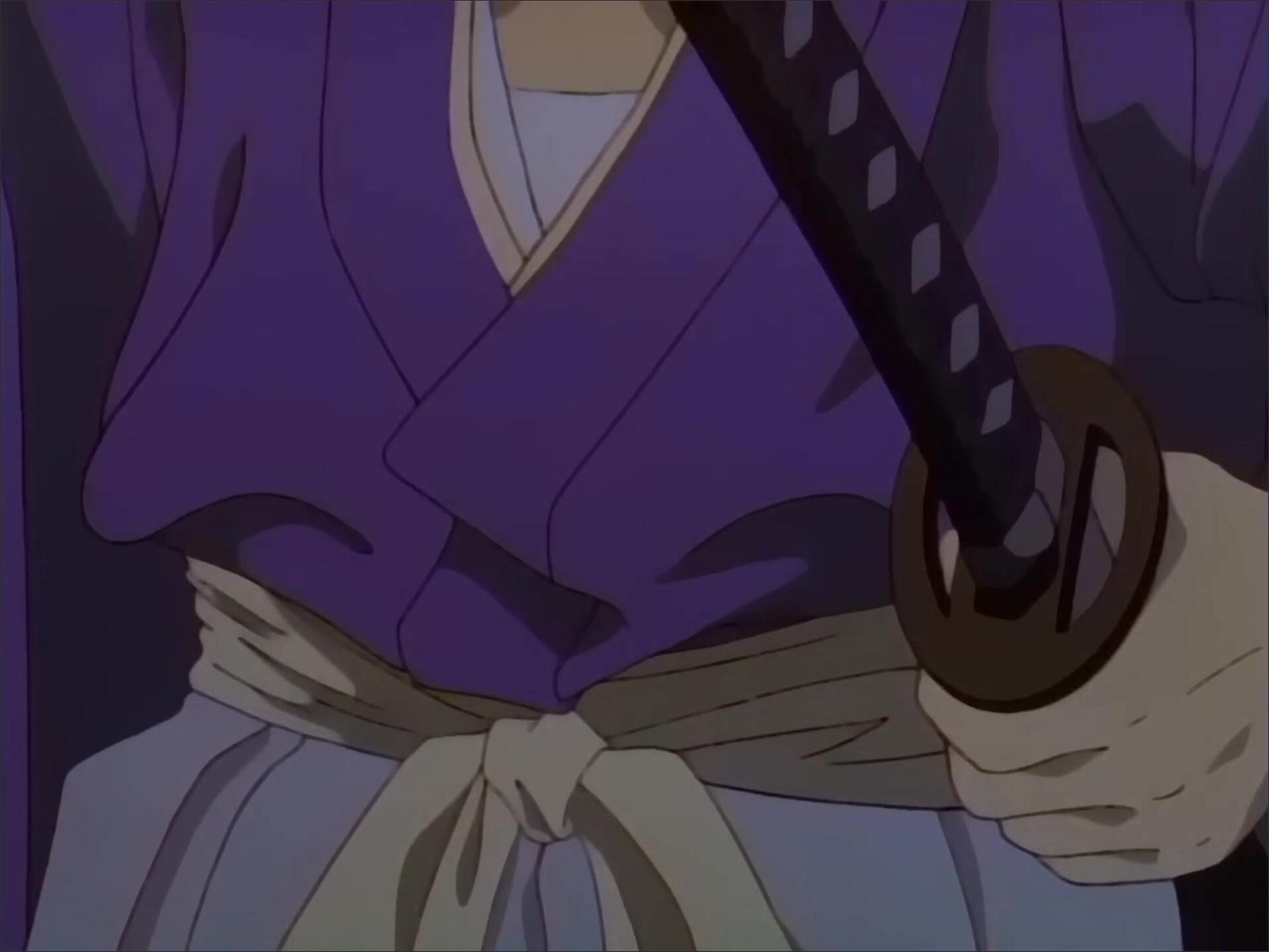 Still from Two Men at the End of an Era: Shishio Versus Kenshin, Final Battle