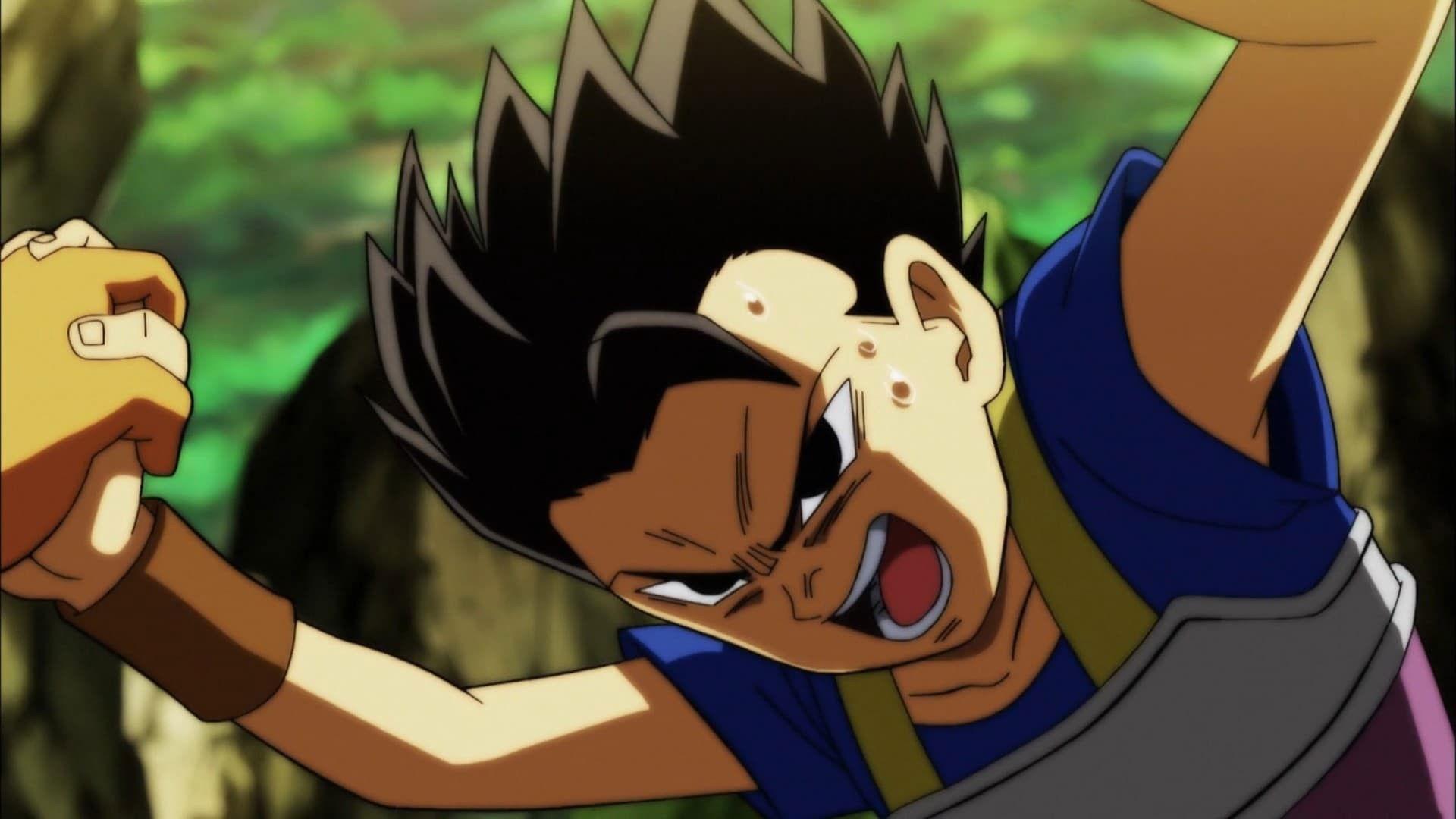 Still from A Saiyan Oath! Vegeta's Resolve!