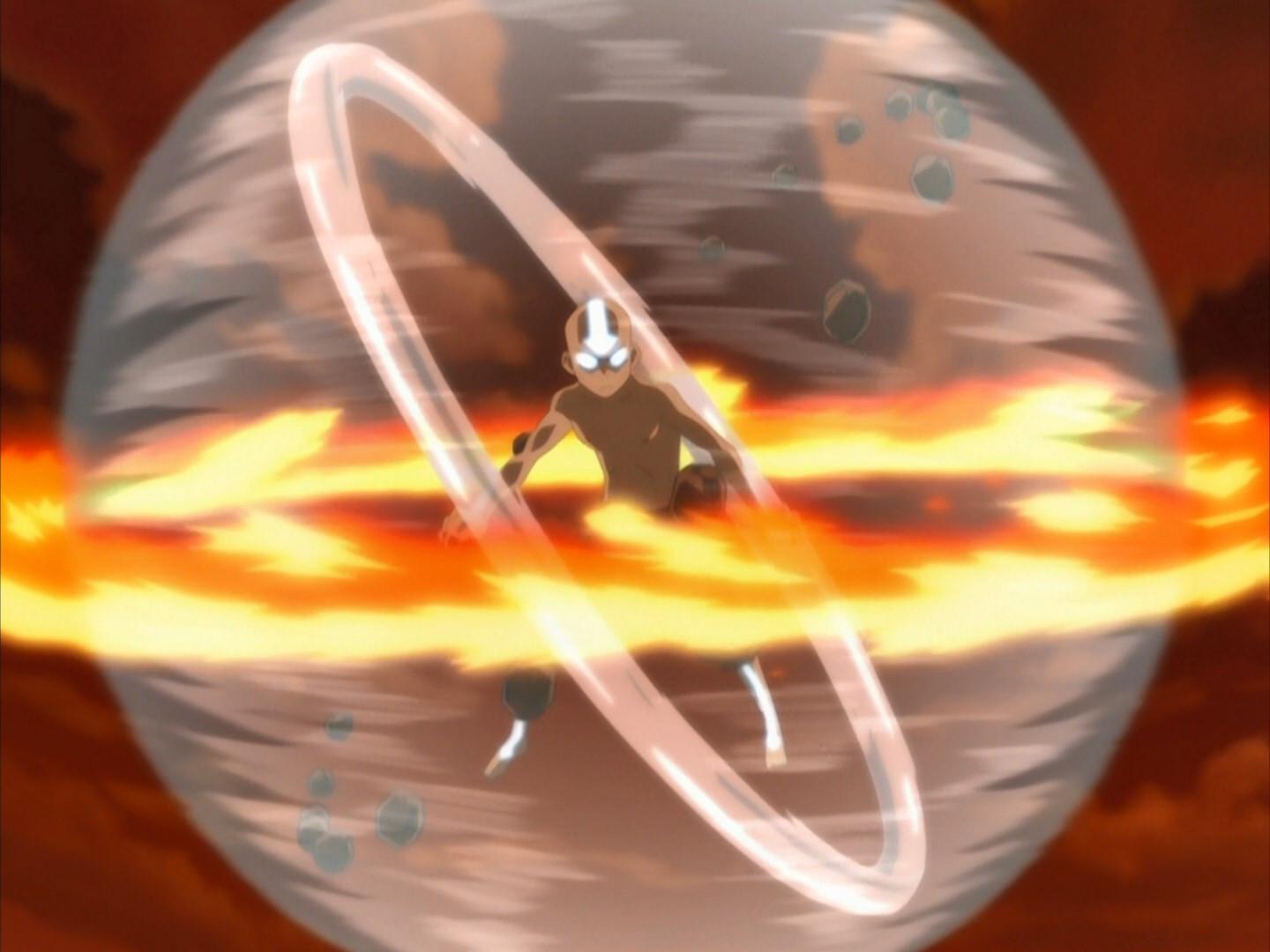 Still from Sozin's Comet: Avatar Aang (4)