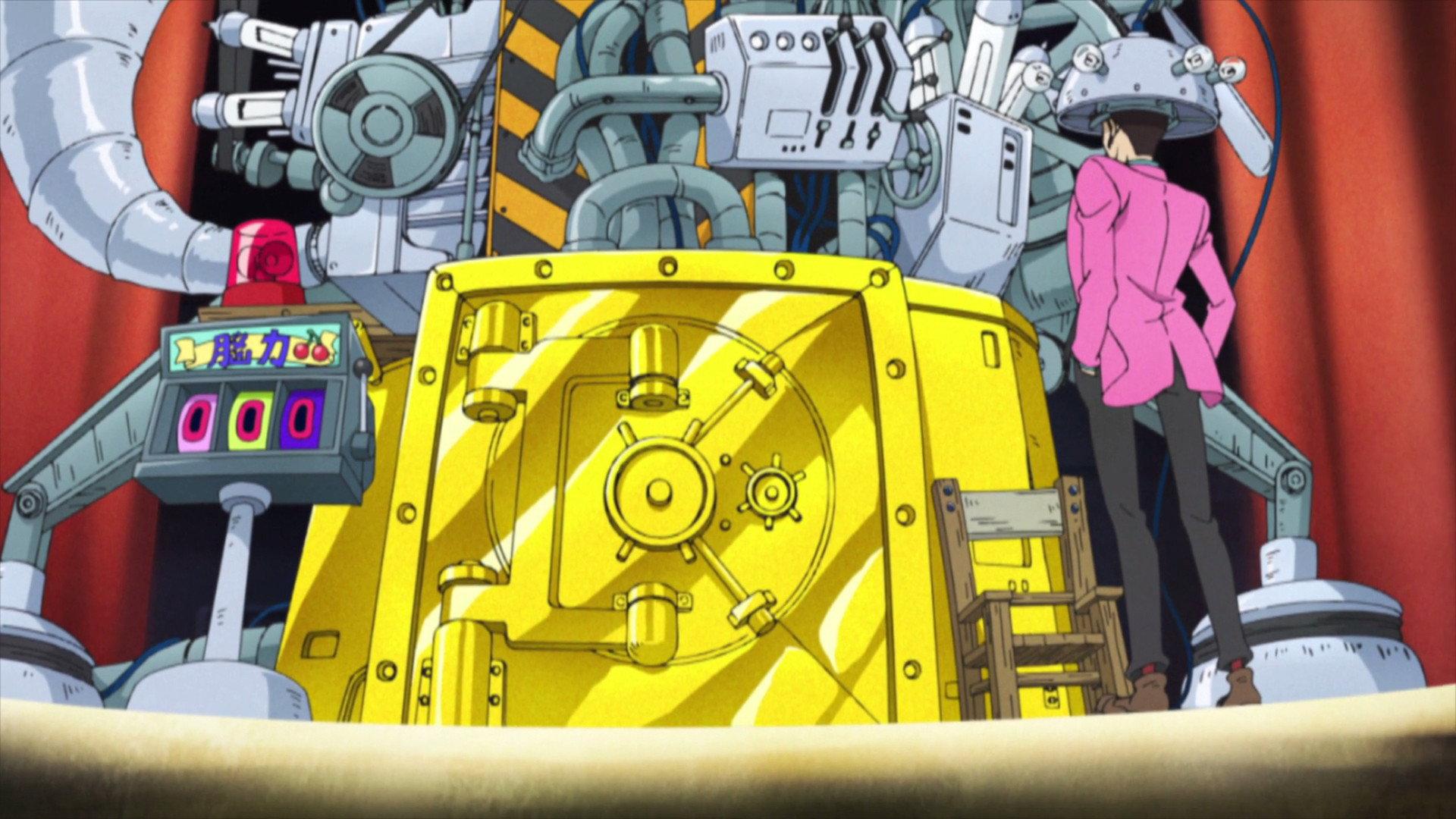 Still from Lupin vs the Smart Safe