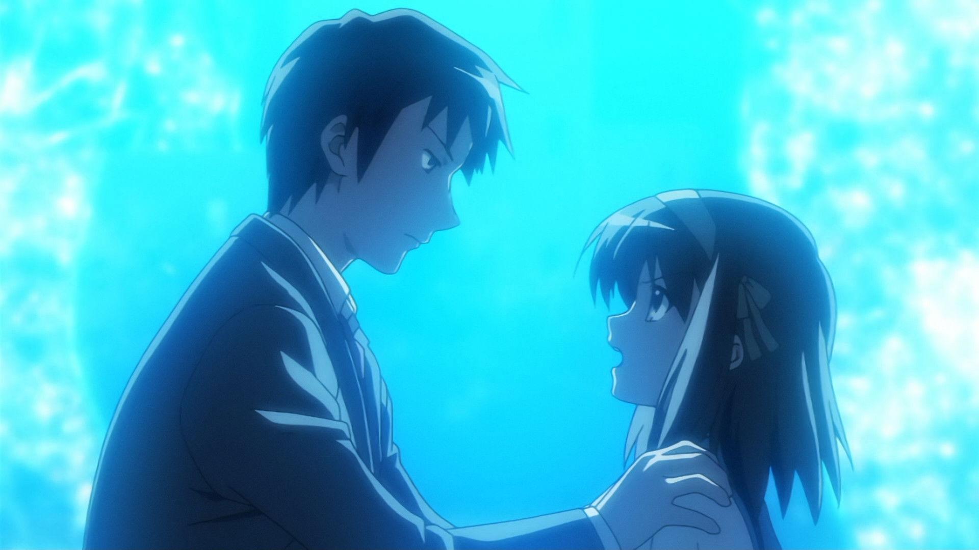 Still from The Melancholy of Haruhi Suzumiya VI