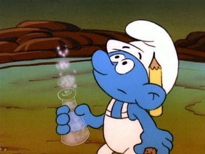 Still from Hopping Cough Smurfs