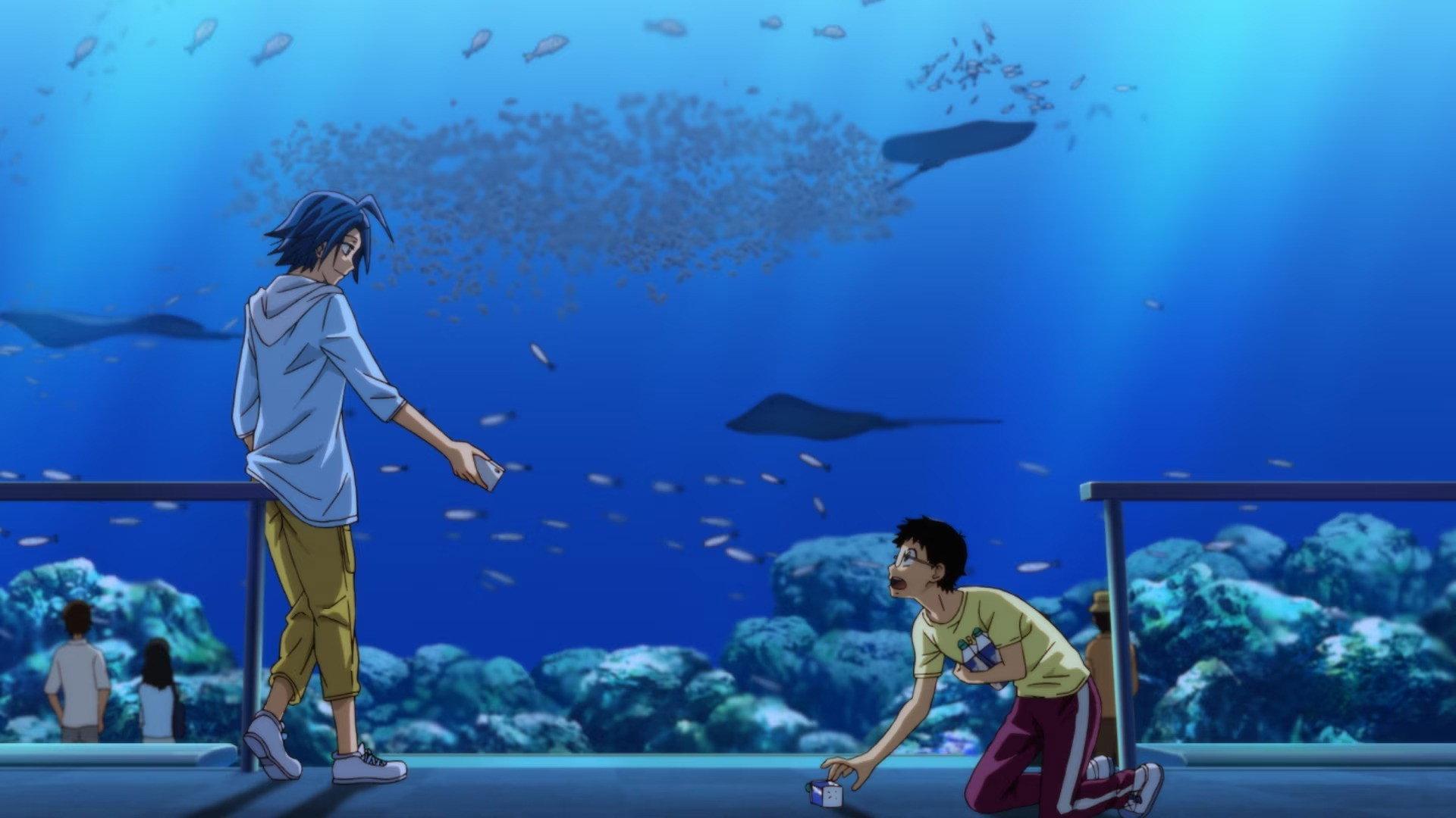 Still from At the Aquarium in May