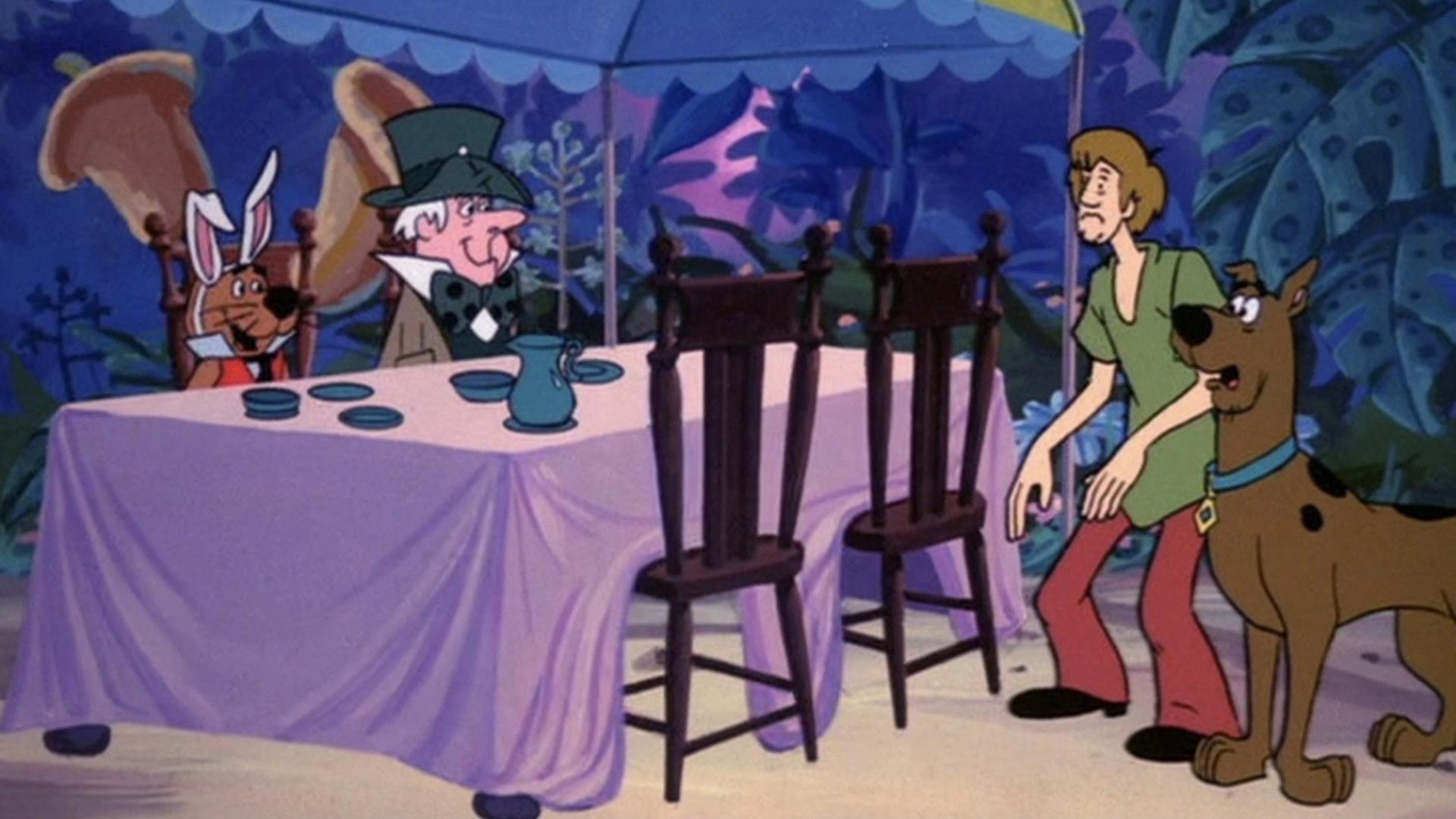Still from Scooby in Wonderland