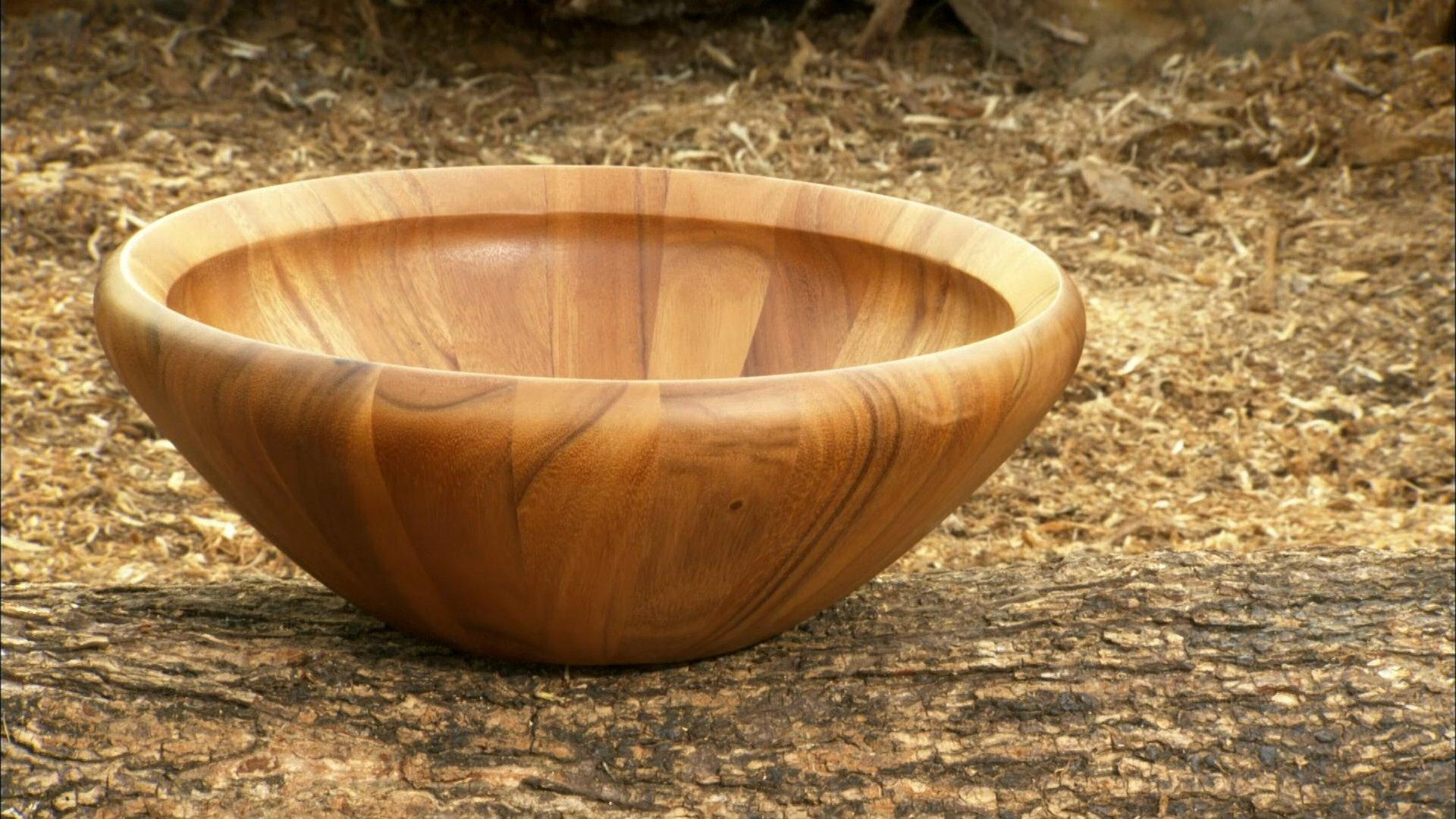 Still from Aluminum Canoes, Wooden Stave Bowls, Wheelchair Accessible Vans, Marimbas