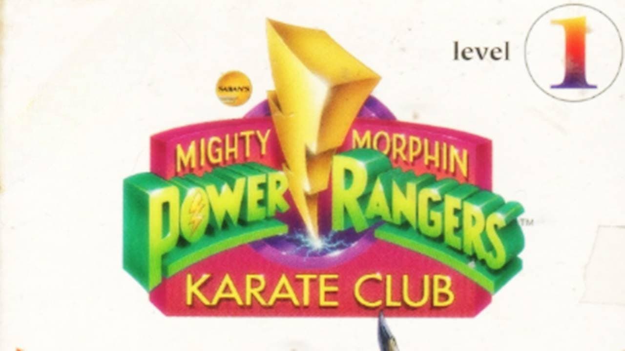 Still from Mighty Morphin Power Rangers Karate Club: The Green Ranger Kata