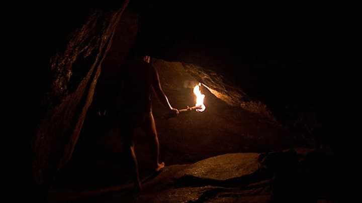 Still from Forbidden Caves