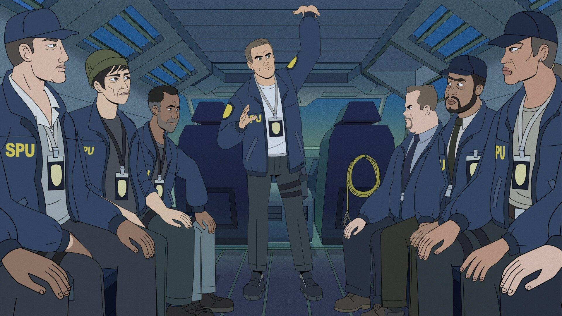 Still from Face Off