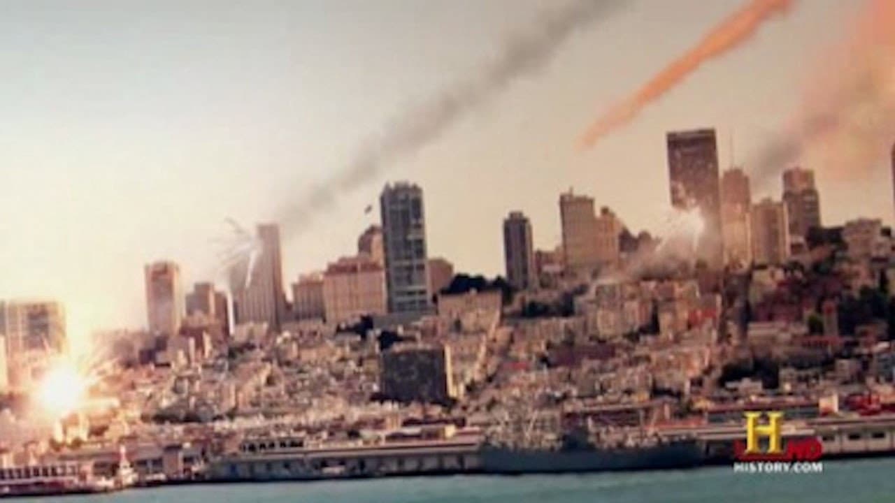 Still from Asteroid Attack
