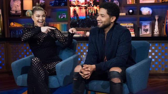 Still from Fergie & Jussie Smollett