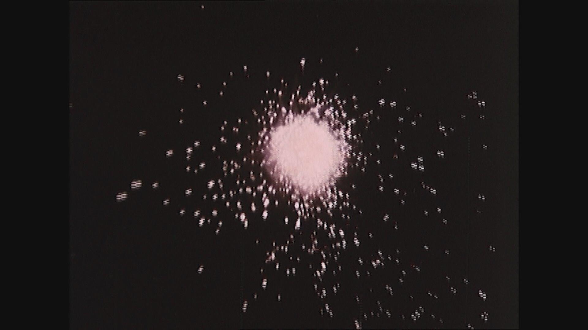 Still from Explosion of Earth
