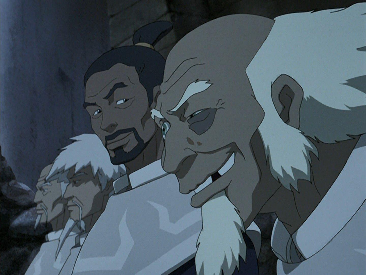 Still from Sozin's Comet: The Old Masters (2)