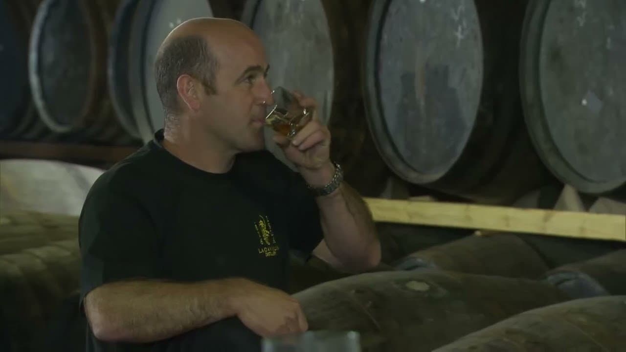 Still from Parks and Recreation in Europe: Ron at the Distillery