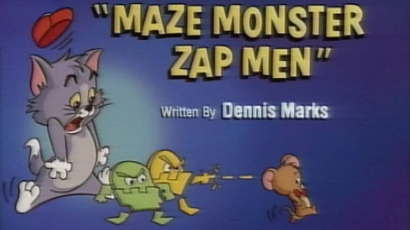 Still from Maze Monster Zap Men