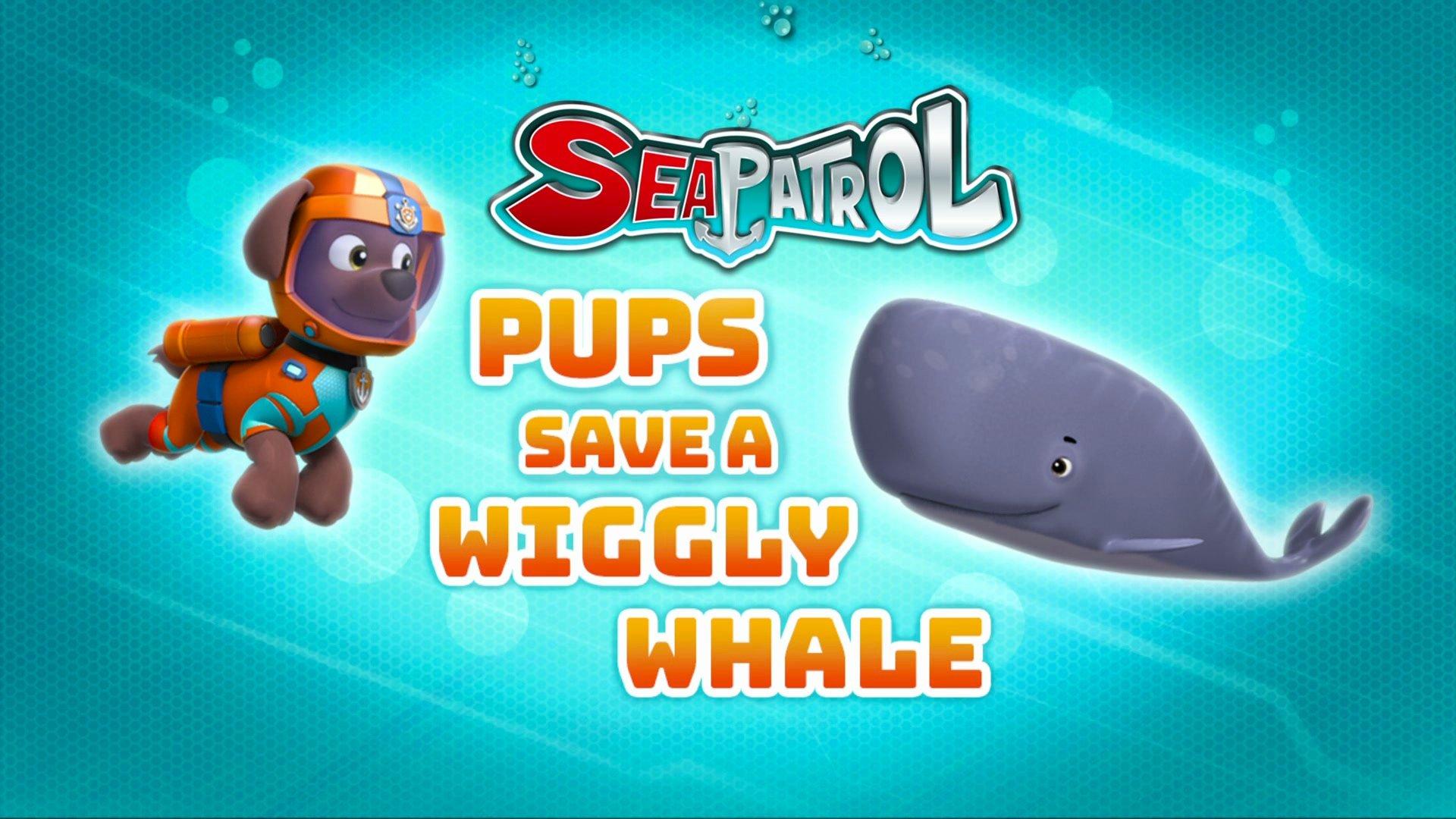 Still from Sea Patrol: Pups Save a Wiggly Whale