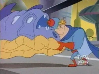Still from Planet of the Capes