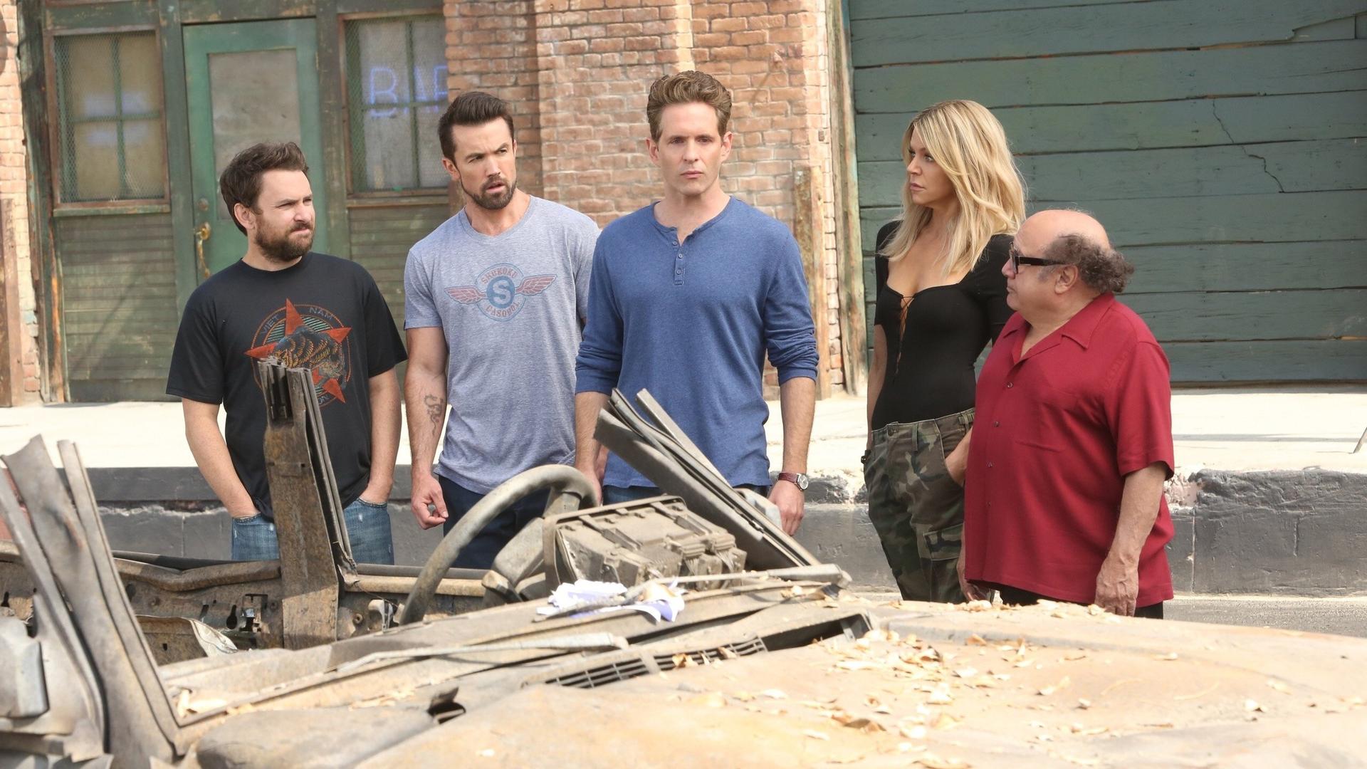 Still from The Gang Gets New Wheels