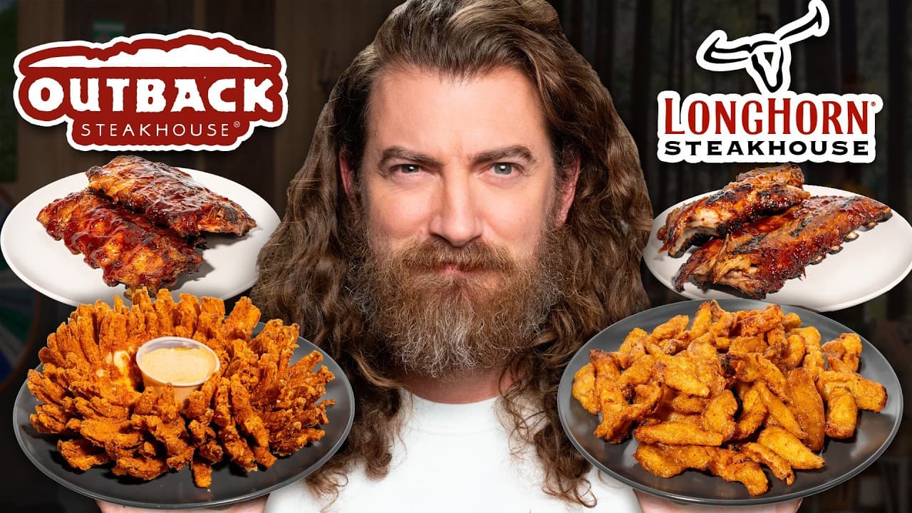 Still from Outback vs LongHorn | Food Feuds