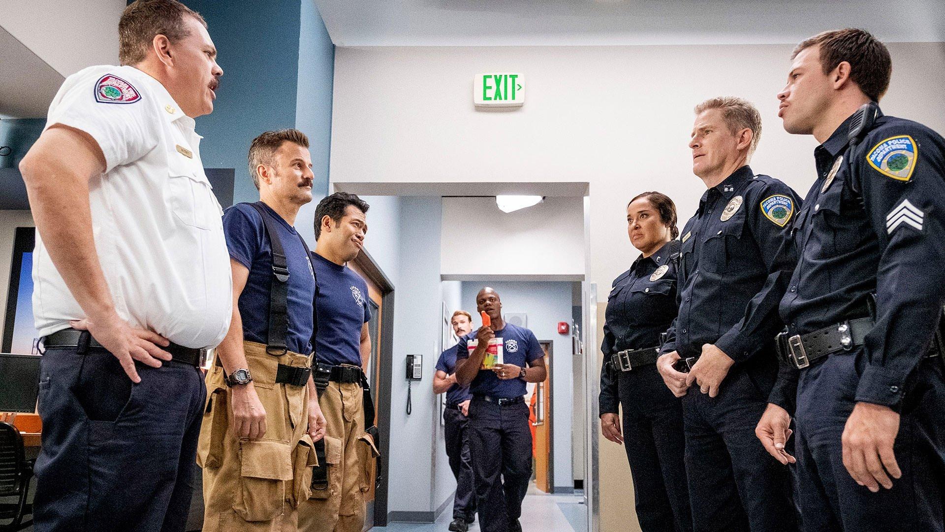 Still from Cop Wars