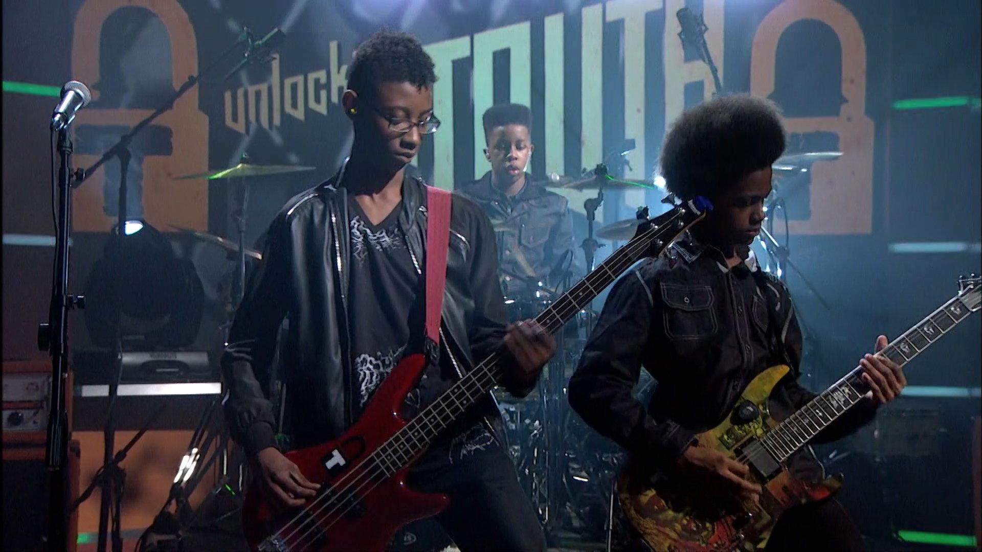Still from Unlocking the Truth