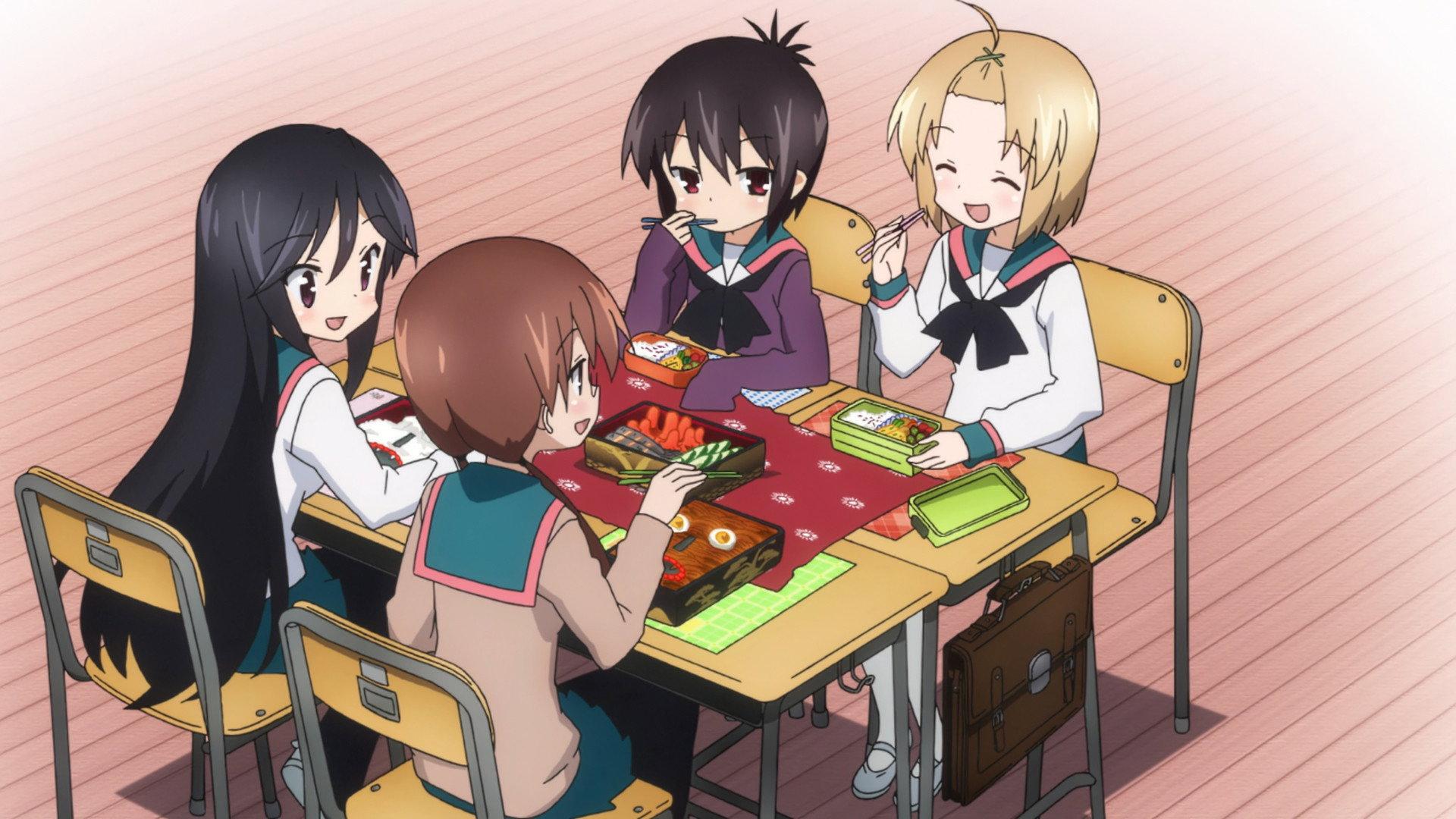 Still from +A-Channel 11 - Character Bento